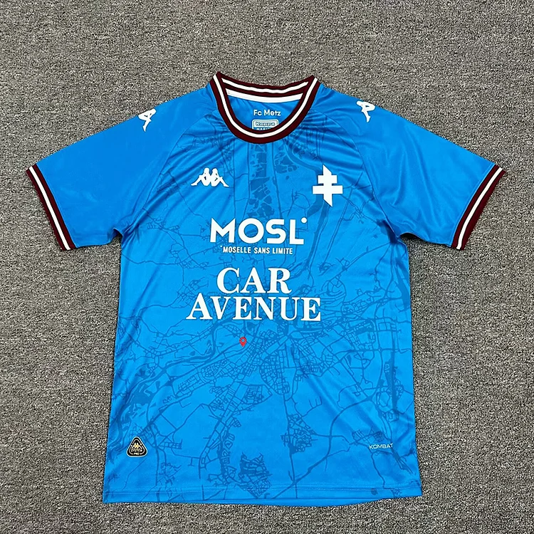 24-25 Metz away football jersey