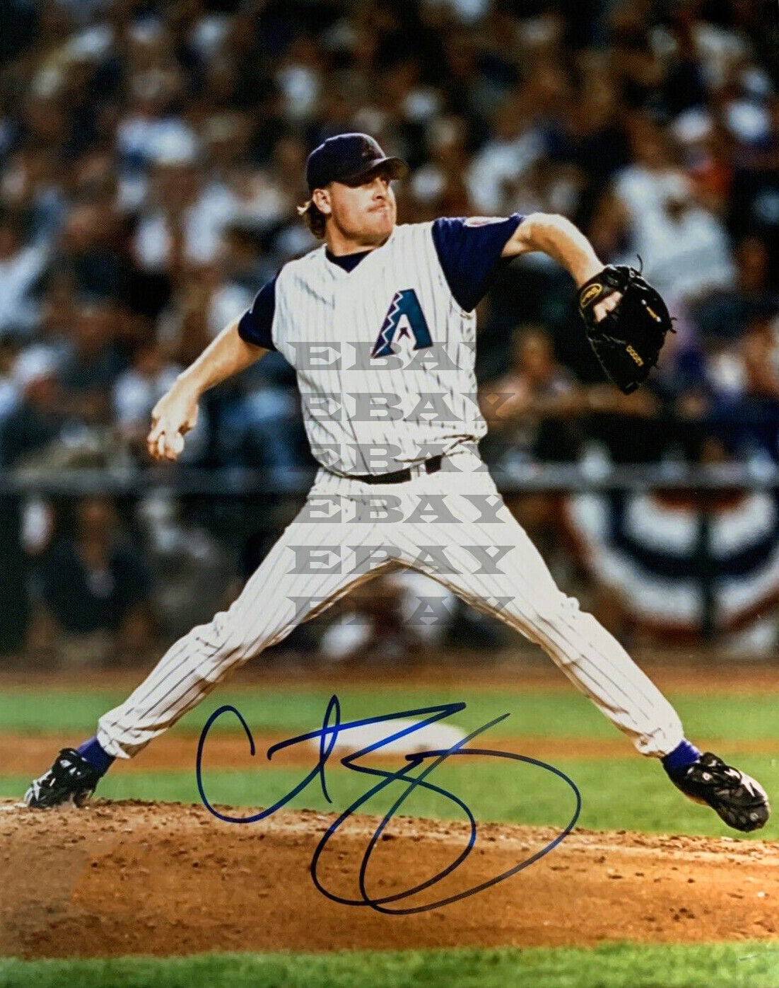 Curt Schilling Philadelphia Phillies Arizo Signed 8x10 autographed Photo Poster painting Reprint