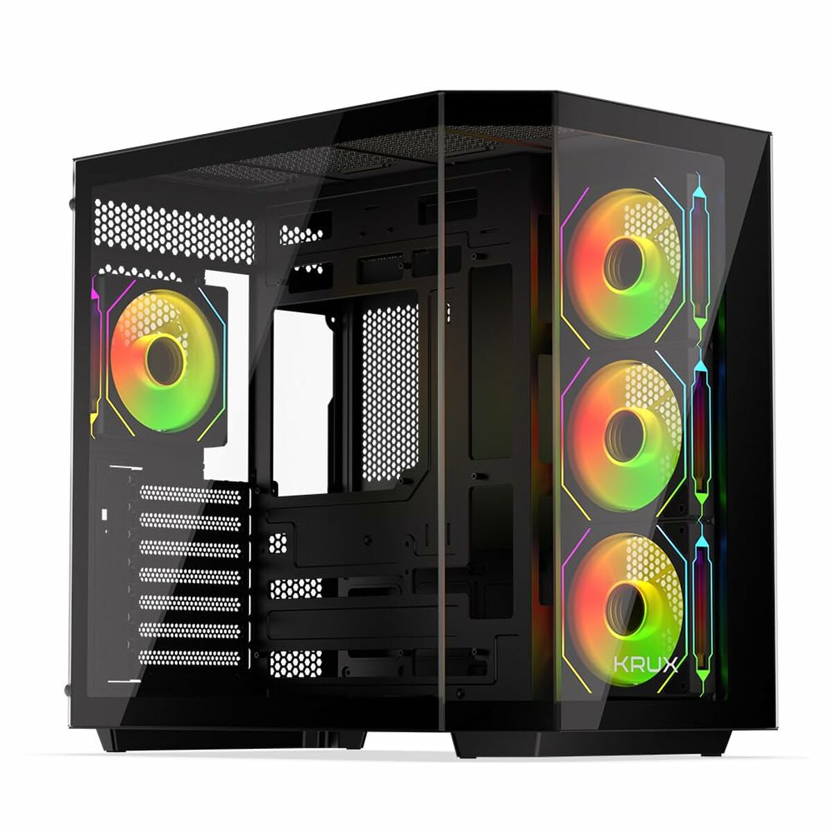 ATX Semi-tower Box Krux KRXD010 Black