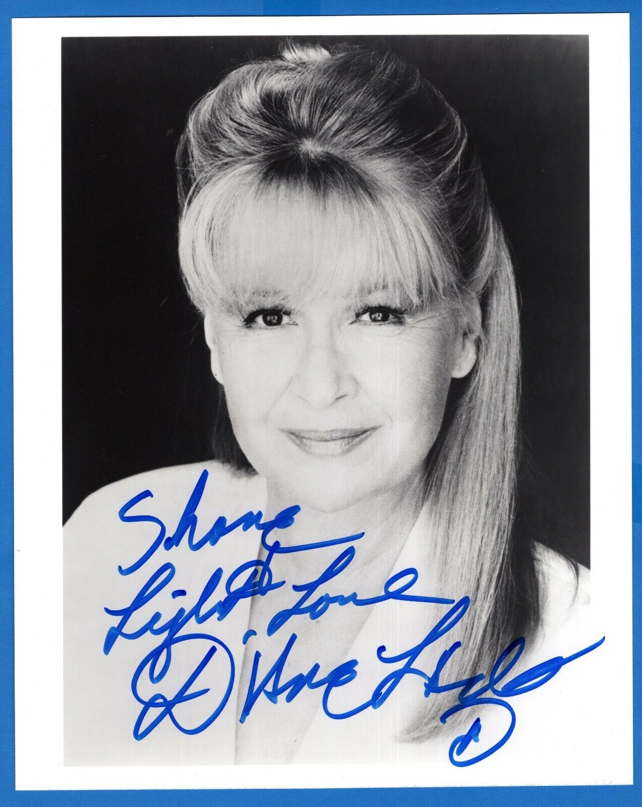 Diane Ladd Actress Hand Signed Autograph 8x10 Photo Poster painting with Todd Mueller COA