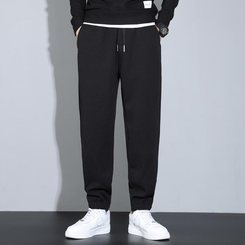 Mens Jeans Business Regular Straight Full Length Jean Casual Denim Trousers Elasticity Stretch Fabric Pant Ly6070