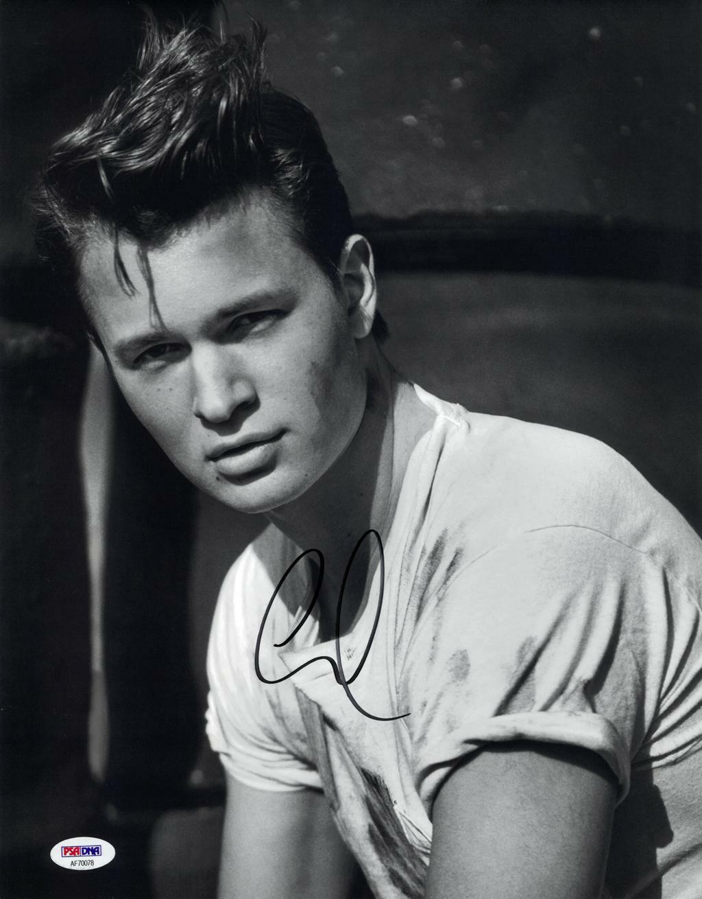 Ansel Elgort Signed Authentic Autographed 11x14 B/W Photo Poster painting PSA/DNA #AF70078