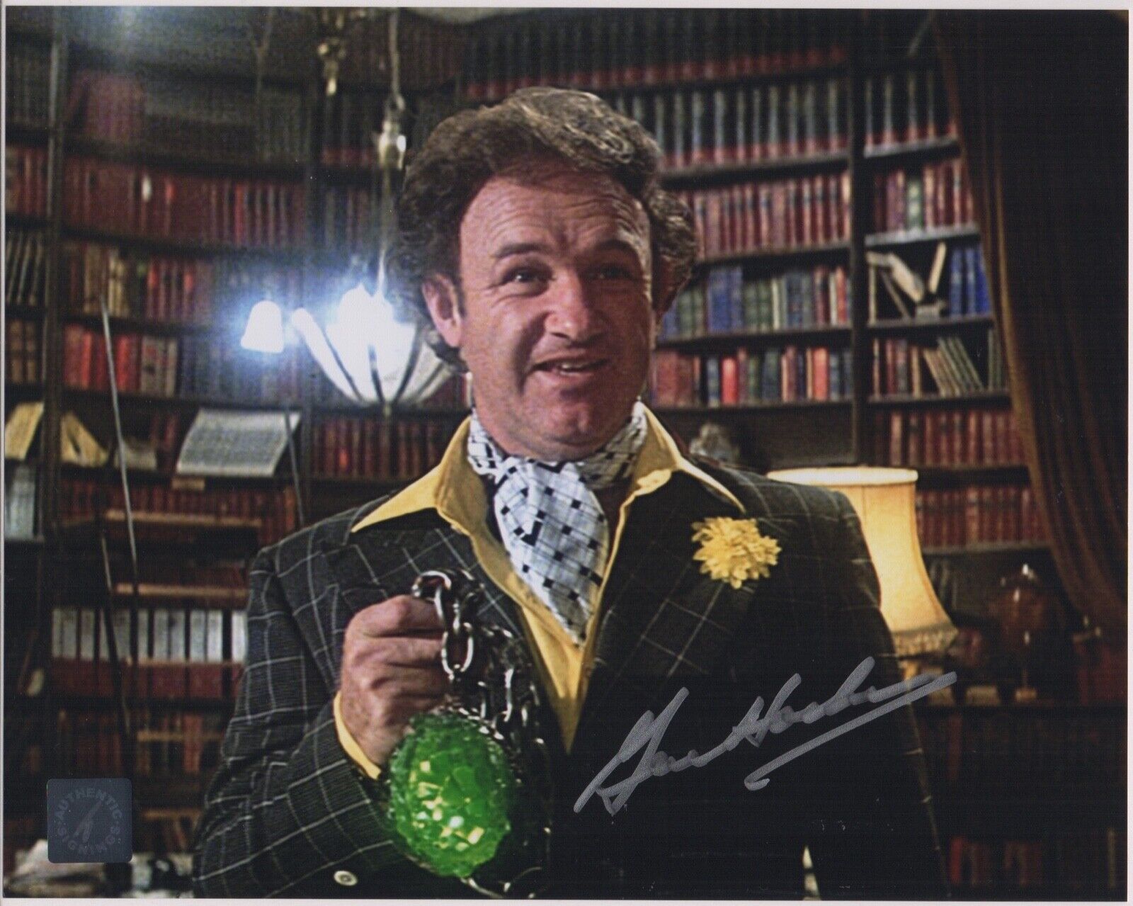 GENE HACKMAN signed original SUPERMAN 8x10 Photo Poster painting AUTOGRAPH ASI COA Proof Reeve