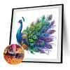uk.everydayedeals (Limited Stock)4pcs Diamond Painting - Crystal Rhinestone - Peacock(30*30cm)