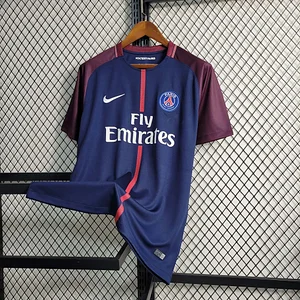 2017-2018 Retro PSG Paris Saint-Germain Home Football Shirt 1:1 Thai Quality