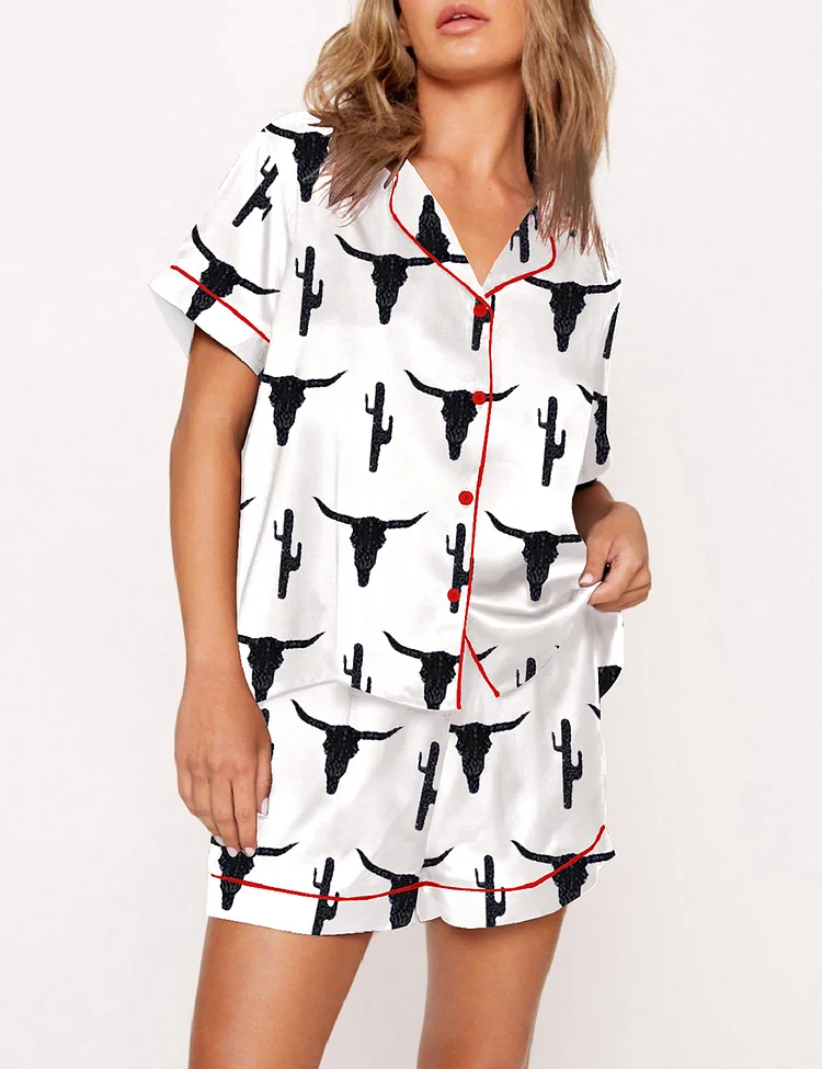 Women's Western Cowgirls Pajama Set