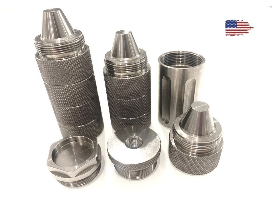 Aluminum jig 1/2x28 Fuel Filter titanium modular Car engine 10 inch 9mm