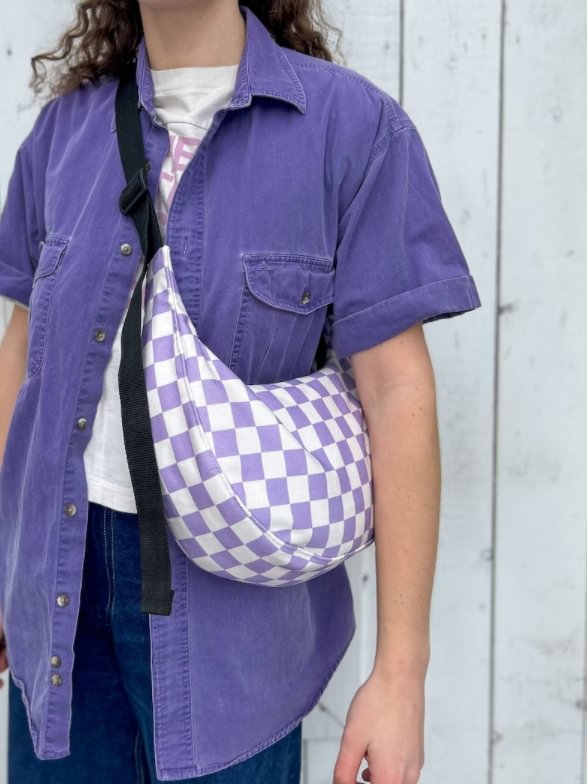 Crosstown Crescent Bag PDF Sewing Pattern—【Include Instructions】