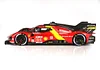 1:18 Ferrari 499P Le Mans 24 Hours Endurance Race Simulation Alloy Car Model Static Toy