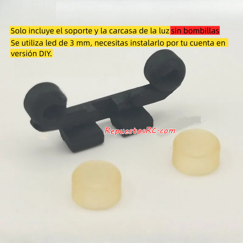 MN Model MN82T Juguetes RC Piezas de Mejora Soporte de Faros Auxiliares Delanteros