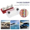 300A Bus Bar 48V Power Distribution Block 3+4 Way Bus Bar Box for RV Marine Boat