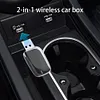 2 in 1 Wireless CarPlay Android Auto Adapter Plug & Play for Factory Wired Cars
