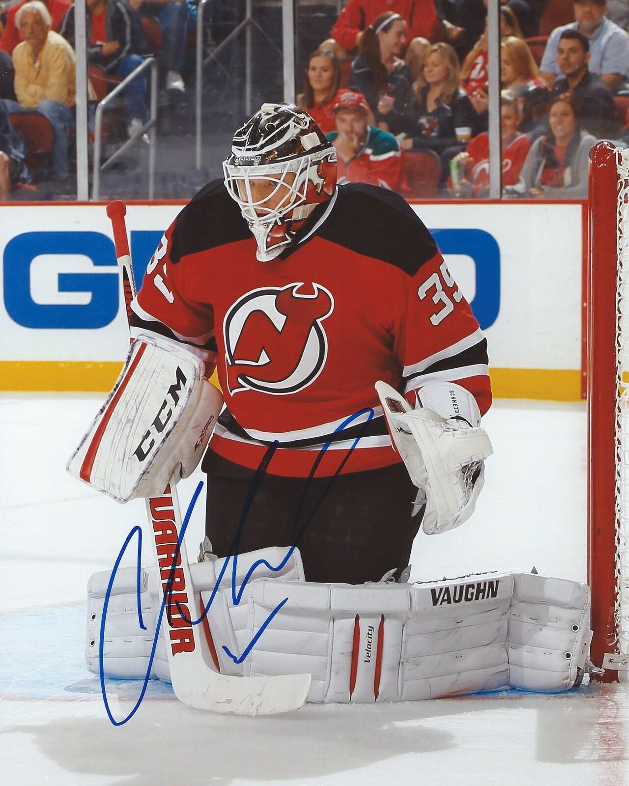 Cory Schneider Signed 8x10 Photo Poster painting New Jersey Devils Autographed COA