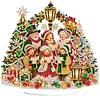 DIY Special Shape Diamond Painting Desk Ornament Xmas Decor Kit