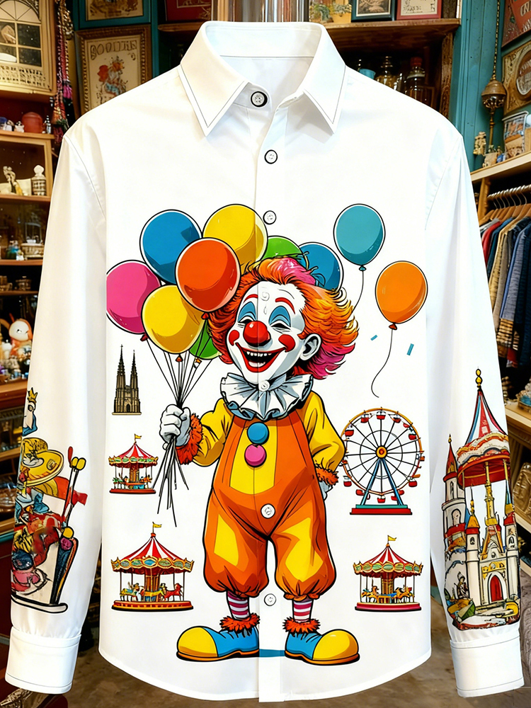 Cologne Carnival Clown Balloon Shirt elevenforest