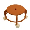 Universal Wheel Small Stool Shoe Changing Stool Multifunctional Express Delivery Stool