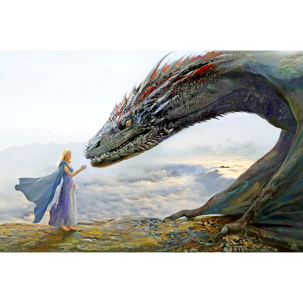 

Dragon Girl - 1000 Pieces Jigsaw Puzzle, 501 Original