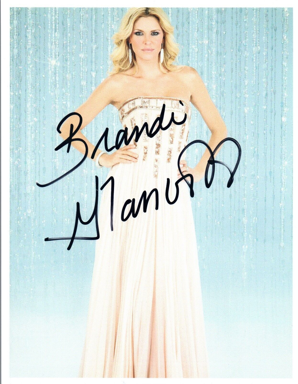 Brandi Glanville Signed Autographed 8x10 Photo Poster painting The Real Housewives COA VD