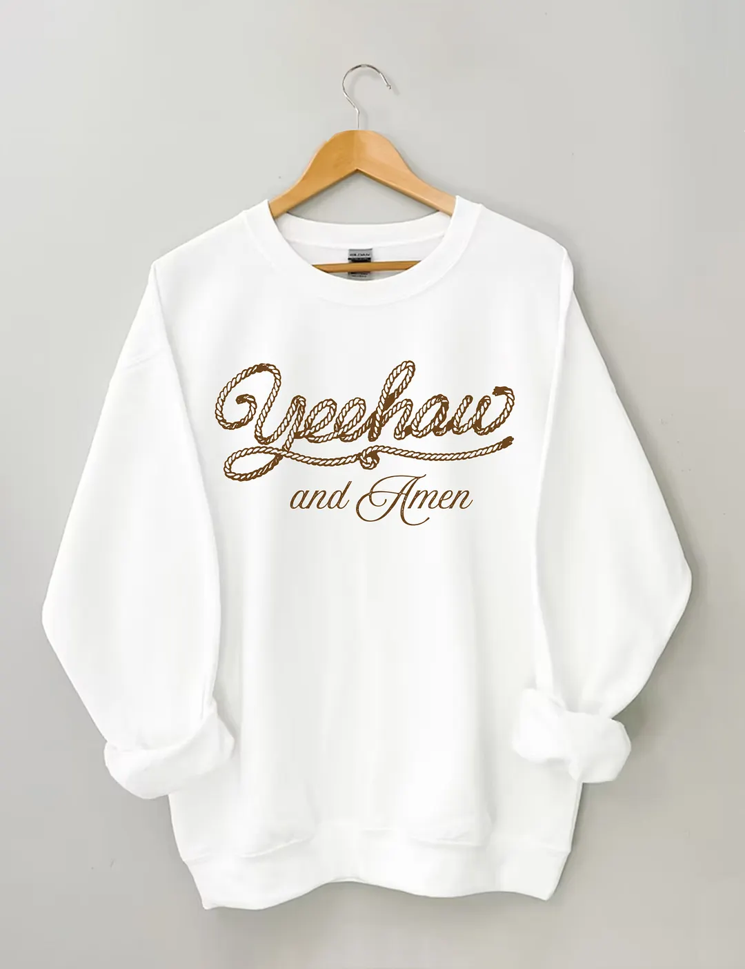 Yeehaw And Amen Sweatshirt