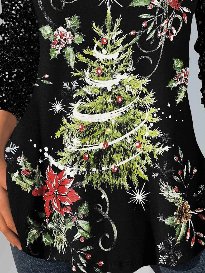 Women Half Sleeve V-neck Solid Color Dress