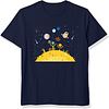 Men's Planet Printed Short Sleeves T-Shirt