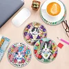 [Upgrade]4Pcs Acrylic Special Shape Kitten DIY Waterproof Diamond Painting Coaster