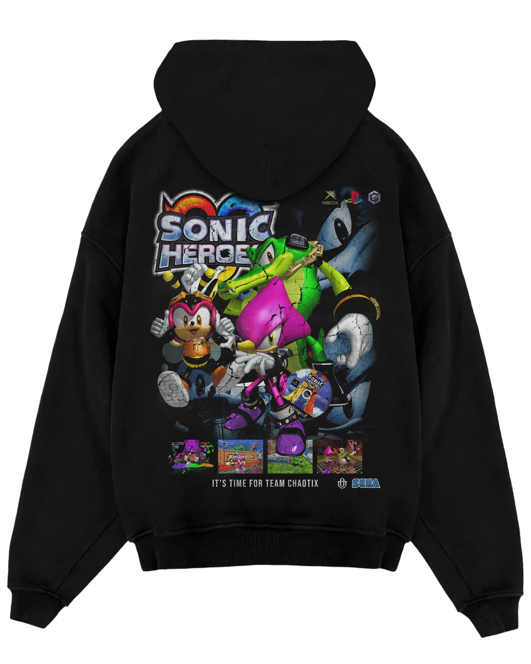 Video Games 'Sonic Heroes: Team Chaotix' Oversized Hoodie