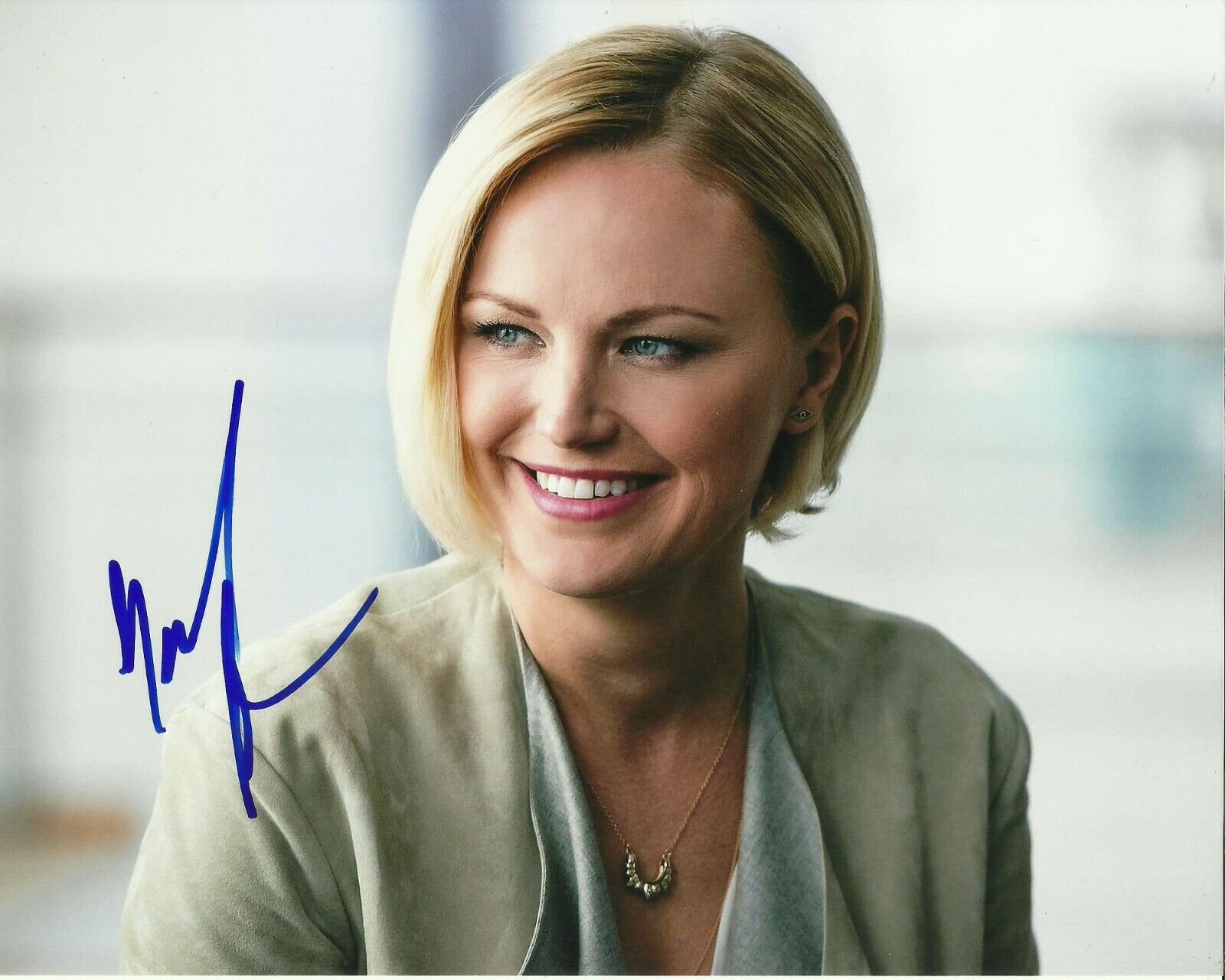 MALIN AKERMAN SIGNED SEXY Photo Poster painting UACC REG 242 FILM AUTOGRAPHS AUTHENTIC (9)