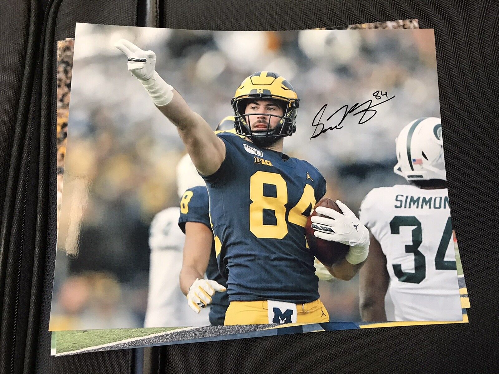 Sean McKeon Michigan Wolverines signed autographed 8x10 football Photo Poster painting