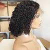 Curly Bob Lace Front Wigs For Women Kinky Curly Lace Front Wig 360 Lace Frontal Wig Brazilian Curly Human Hair Wigs