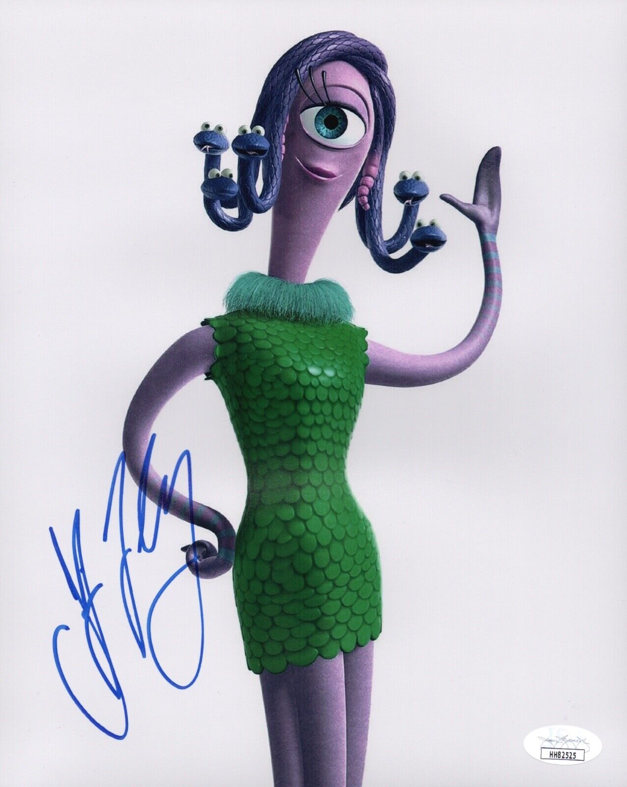 JENNIFER TILLY Signed MONSTERS INC 8x10 Photo Poster painting In Person Autograph Cert JSA COA