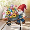 Diamond Painting Acrylic Easter Eggs Cart Diamond Painting Desktop Ornaments