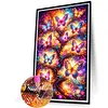 Tree and Butterfly Full DIY 5D Round Drill Diamond Art Kits Large Size 40*60cm Diamond Dots Paintings Picture Arts Craft Diamond Crystal Rhinestones Painting Kits for Adults/Beginners Gift Home Decor
