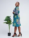 Dewuor Marlin Shirt Dress - Blue