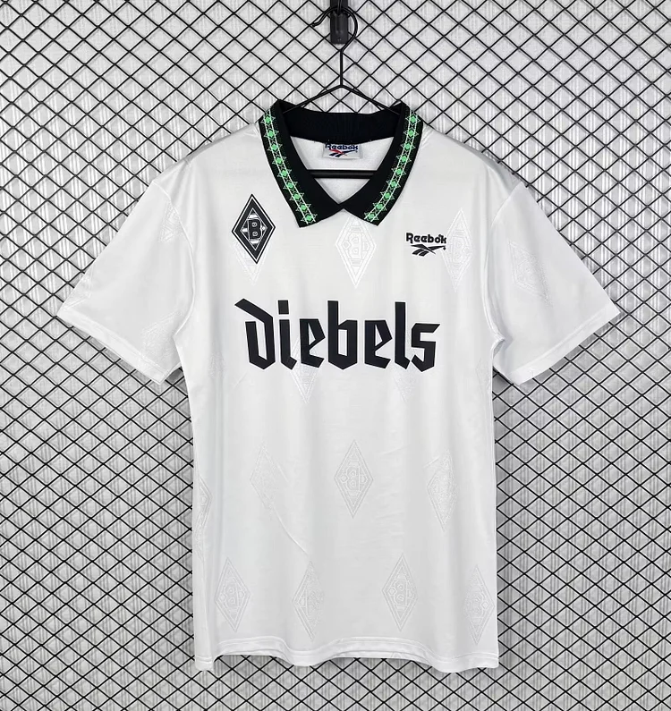 Borussia M&ouml;nchengladbach 1995/96 Retro Home Jersey