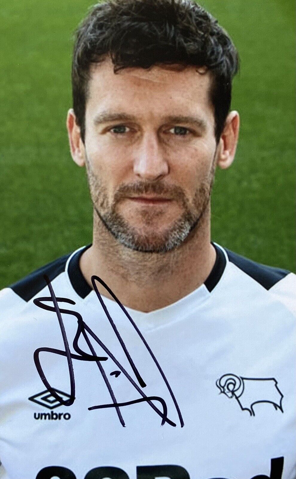 David Nugent Genuine Hand Signed Derby County 6X4 Photo Poster painting 3