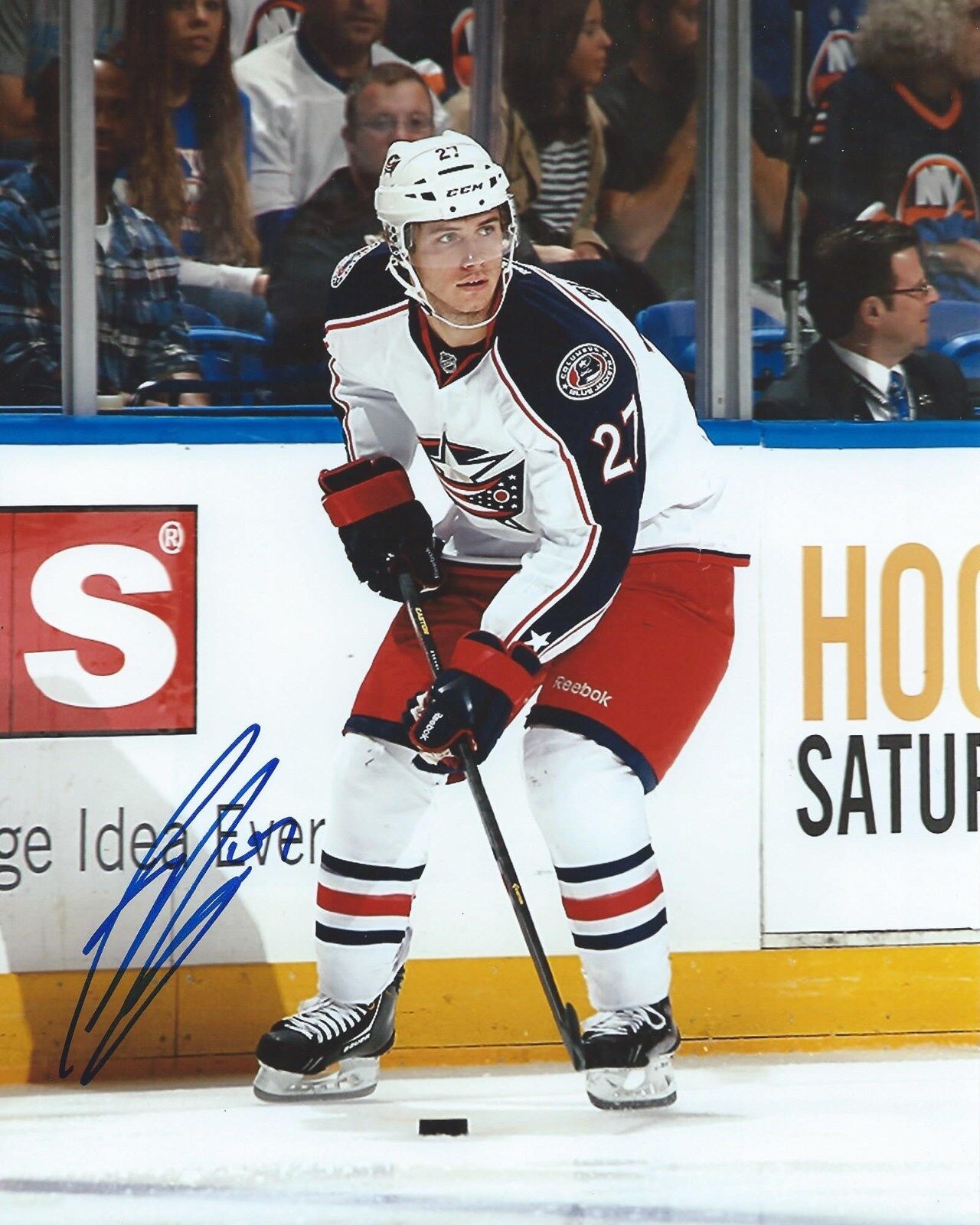 Ryan Murray Signed 8x10 Photo Poster painting Columbus Blue Jackets Autographed COA C