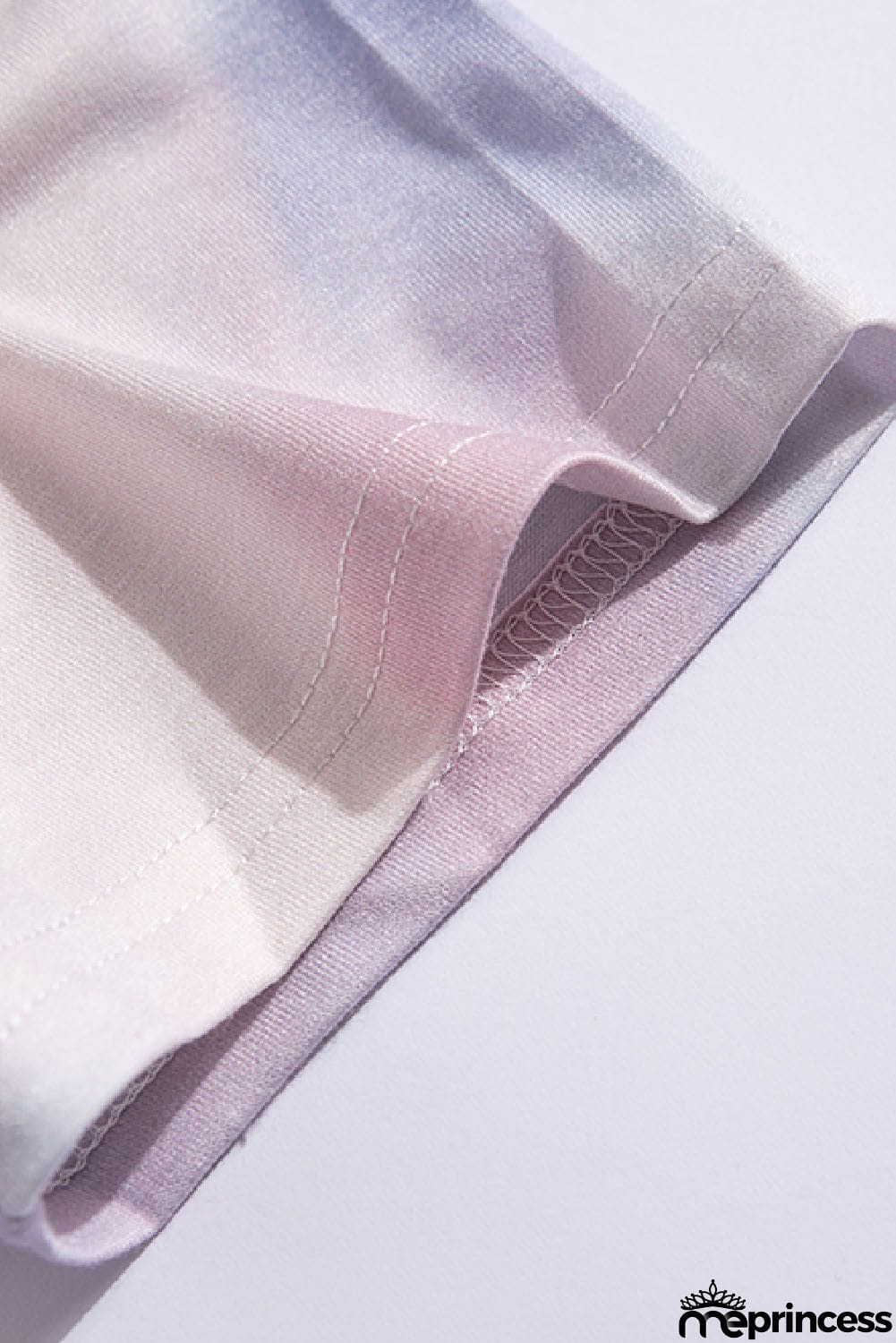 Pink Purple Tie Dye Short Lounge Set