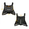 Sports Chest Bag Chest Fanny Pack Adjustable Strap Breathable for Cycling Hiking