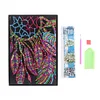 DIY Dreamcatcher Special Shaped Diamond Painting 50 Pages A5 Sketchbook