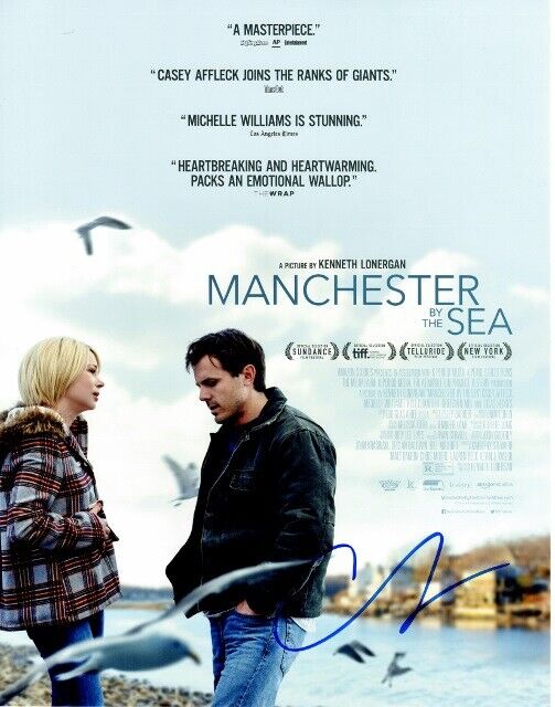 Casey Affleck Signed - Autographed Manchester By The Sea 11x14 inch Photo Poster painting