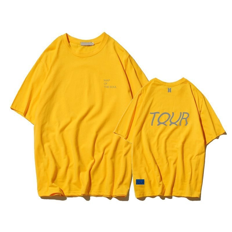 방탄소년단 Print Letter T-shirt