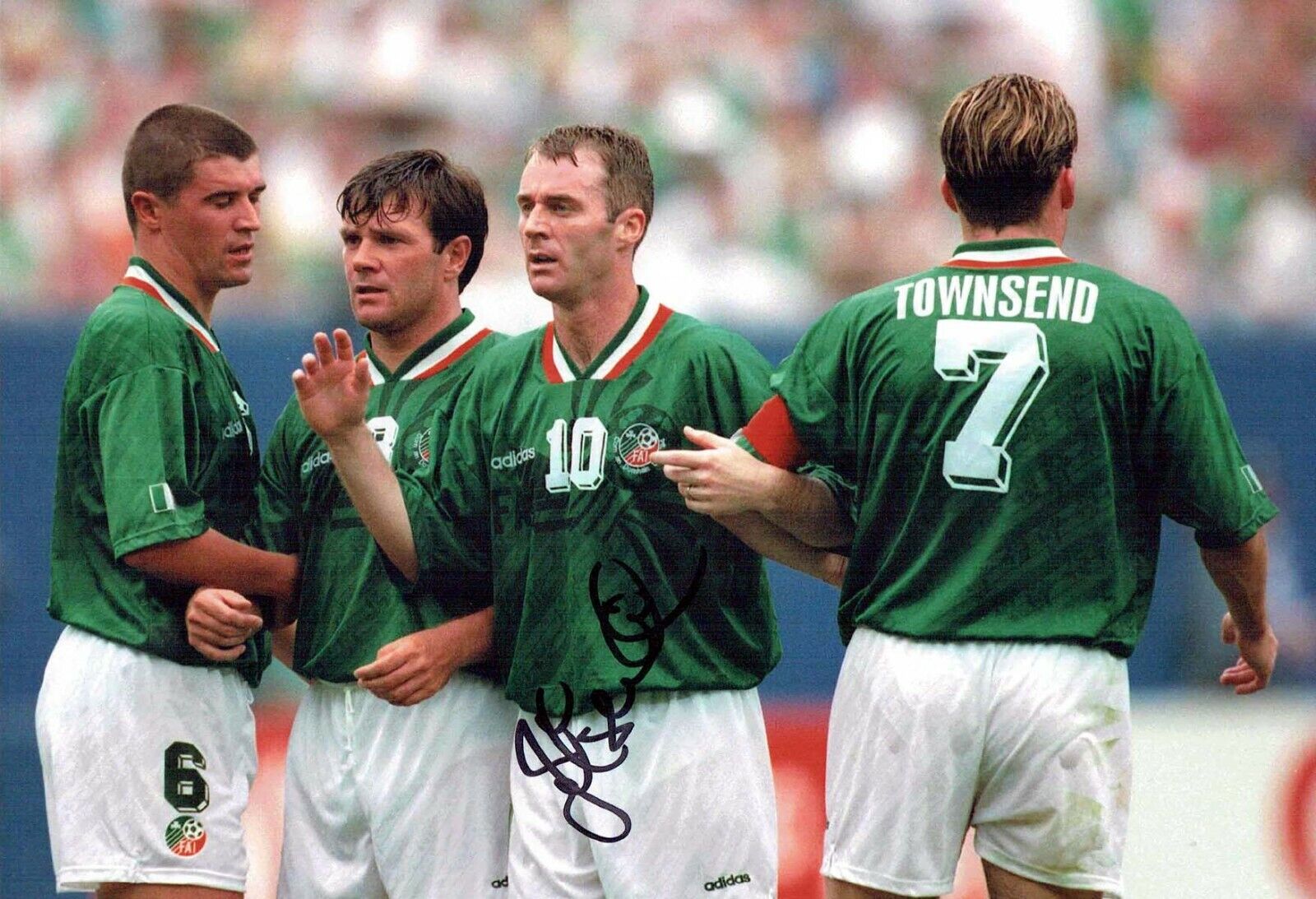 John SHERIDAN Signed Autograph Republic of Ireland 12x8 Photo Poster painting 3 AFTAL RD COA ROI