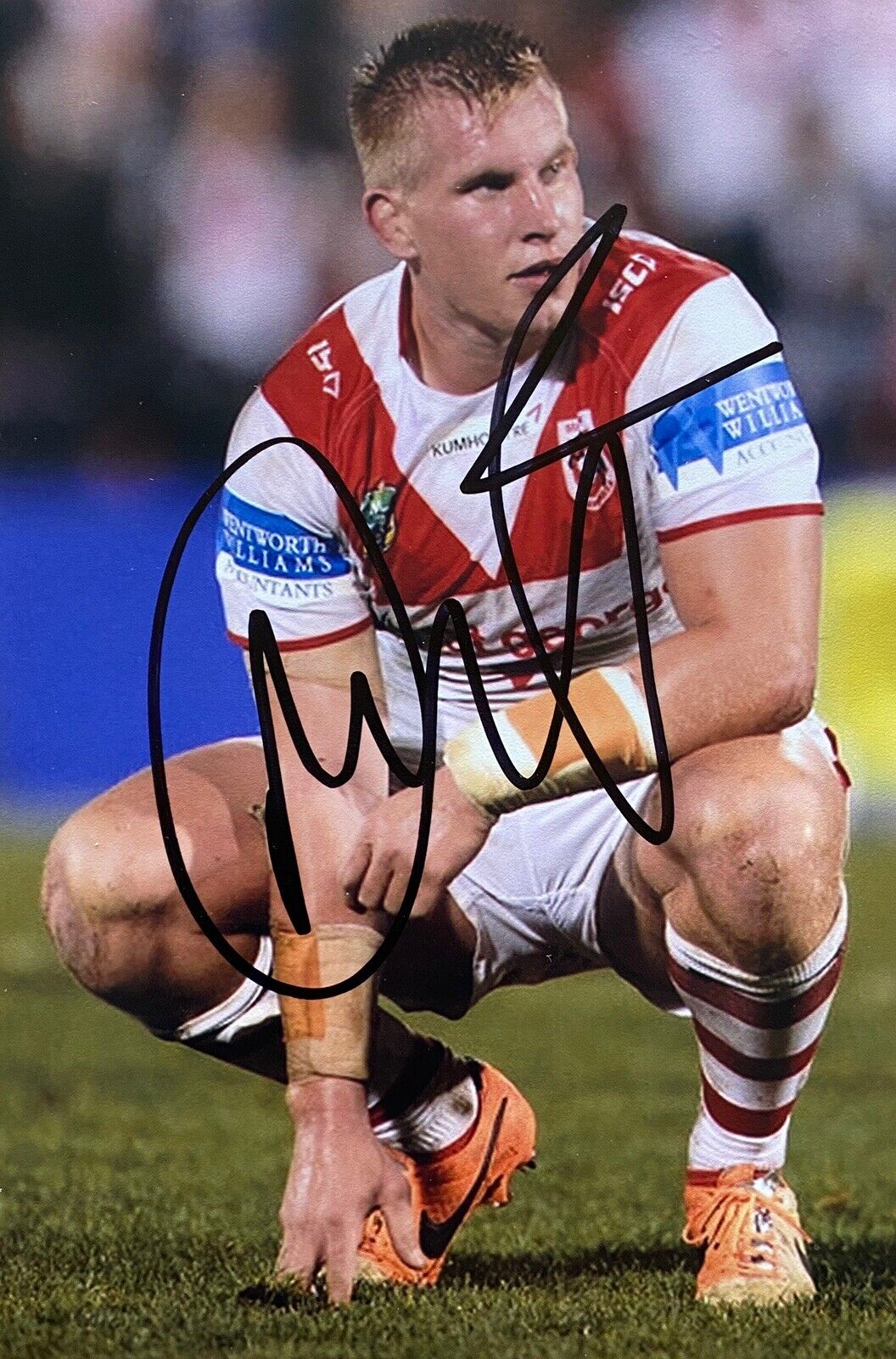 Michael Cooper Genuine Hand Signed 6X4 Photo Poster painting - St. George Illawarra Dragons 3