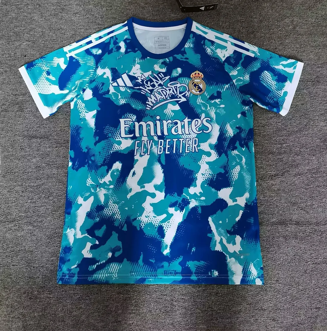 25/26 Real Madrid Training Football Shirt