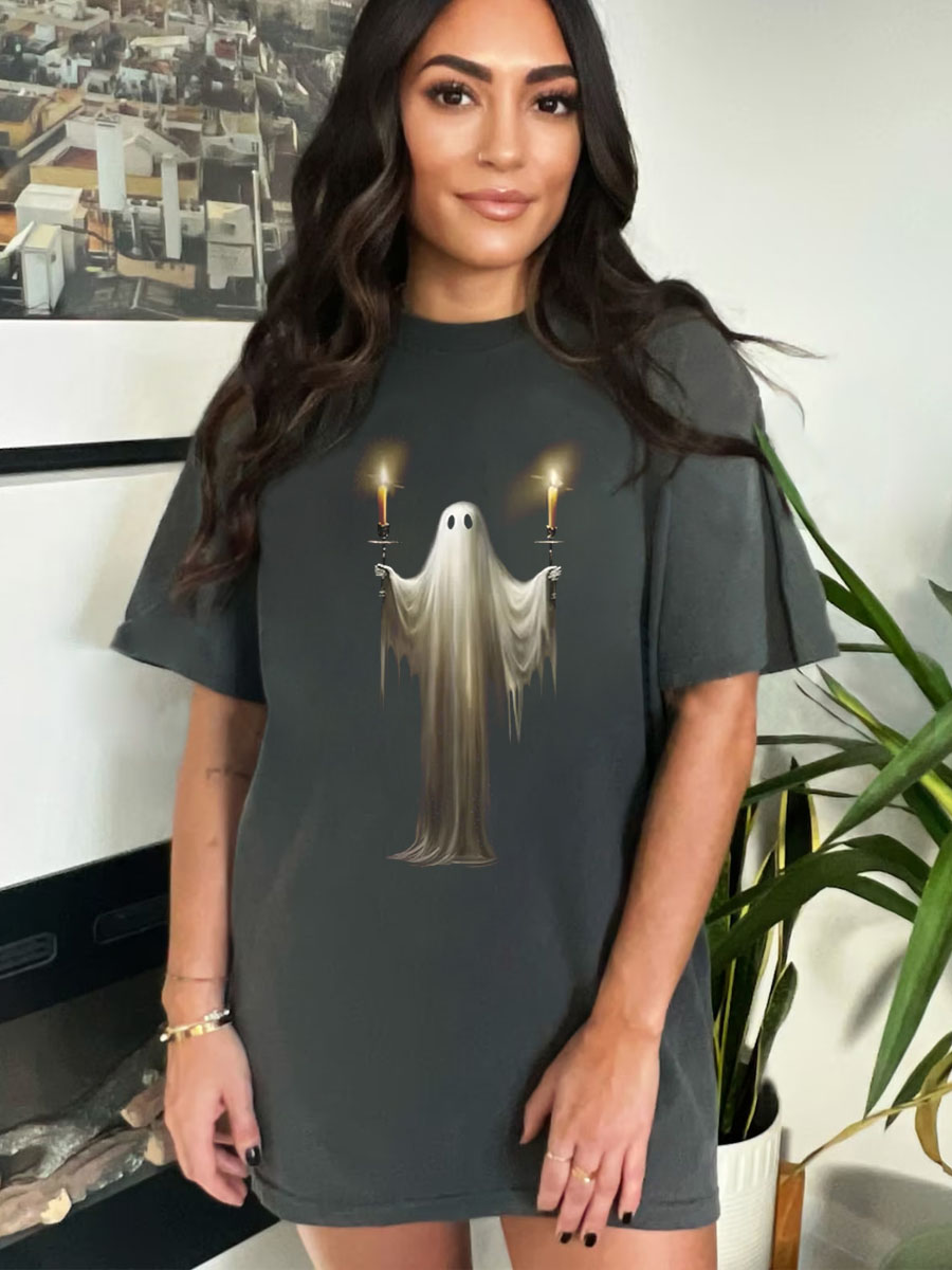 Halloween Ghost T Shirt