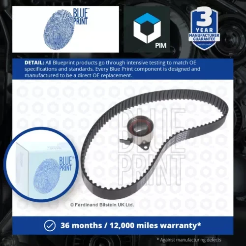 Timing Belt Kit fits DAIHATSU HIJET S85 1.3 1998 on HC-E Set Blue Print Quality Parts