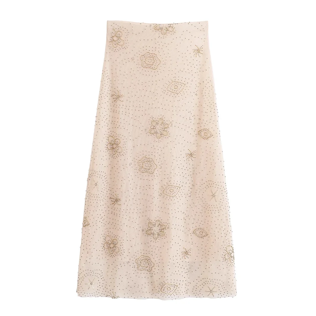 Nigikala Nigikala Women's Explosive Beaded Top + Half-Dress Suit