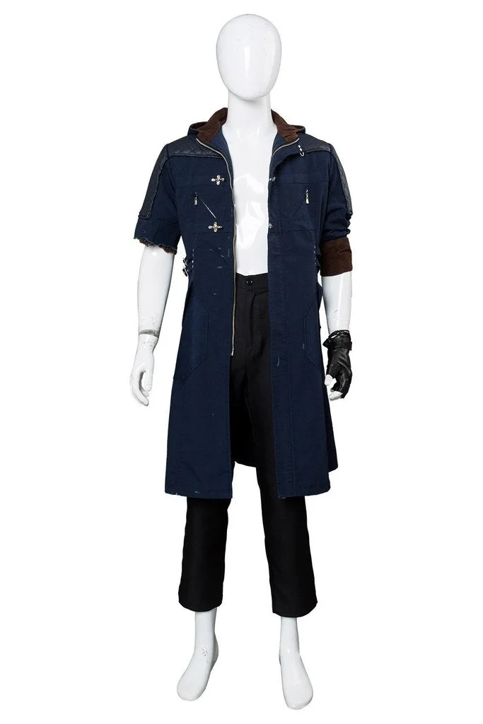 Dmc Devil May Cry 5 V Nero Outfit Cosplay Costume Damaged Version