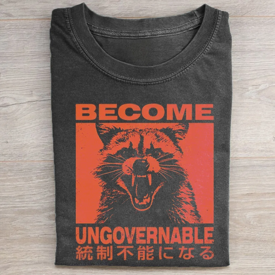 Ungovernable Raccoon T-shirt